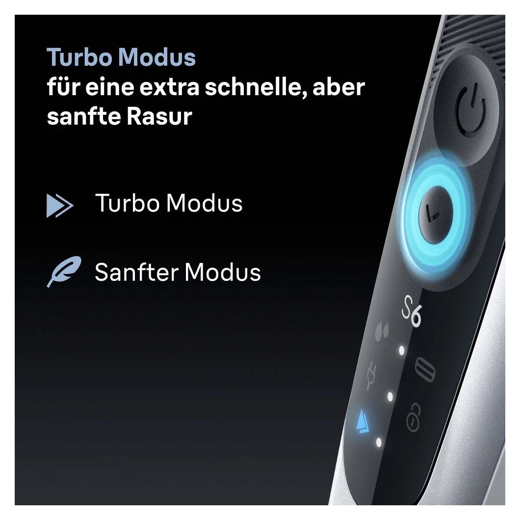 Series 6 62-S7650cc Nass&Trocken Rasierer Lithium-Ion (Li-Ion) 