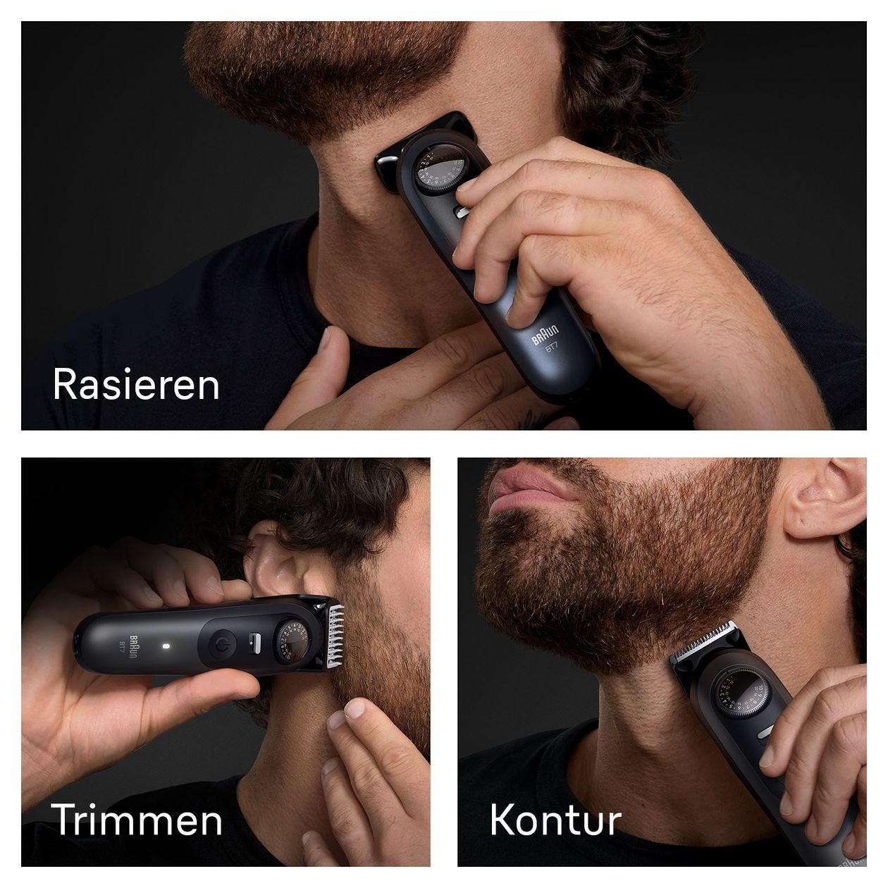 Series 7 BT7520 Barttrimmer Nass&Trocken Rasierer Lithium-Ion (Li-Ion) 120 min 