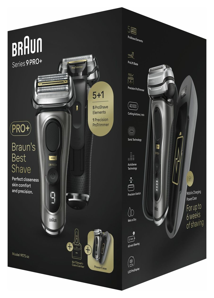 Series 9 Pro+ 9575cc Wet & Dry Nass&Trocken Rasierer Lithium-Ion (Li-Ion) 90 min 