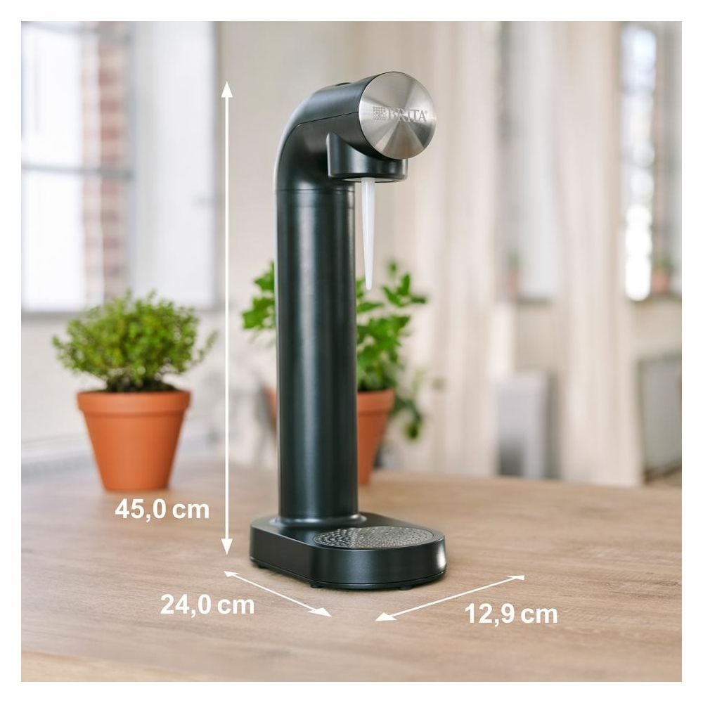 sodaONE Wassersprudler  (Schwarz, Silber) 