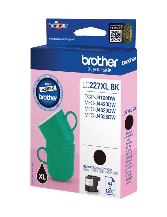 LC-227XLBK originale Druckerpatronen Schwarz 1200 Seiten 