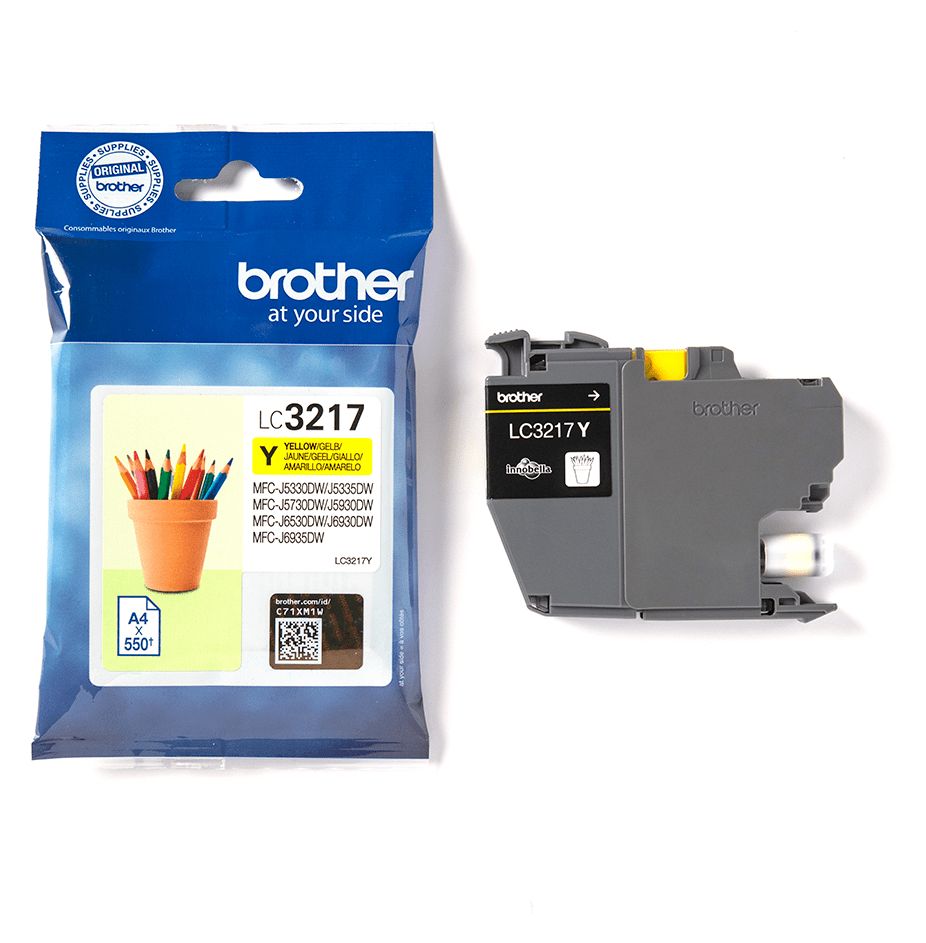 LC-3217Y originale Druckerpatronen Gelb 