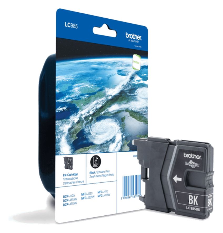 LC-985BK originale Druckerpatronen Schwarz 300 Seiten 