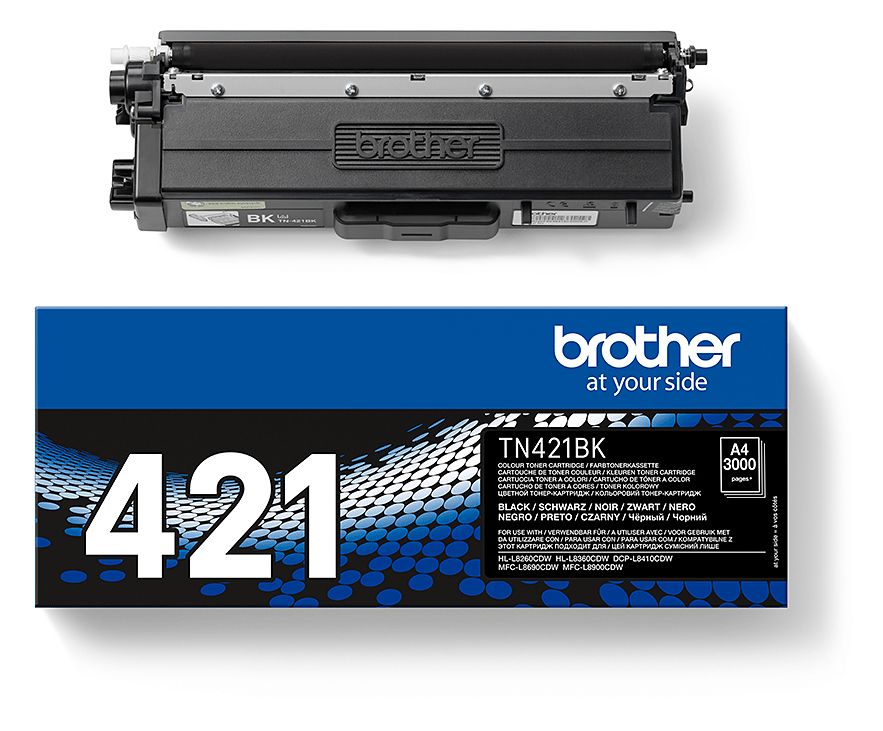 TN-421BK originale Druckerpatronen Schwarz 