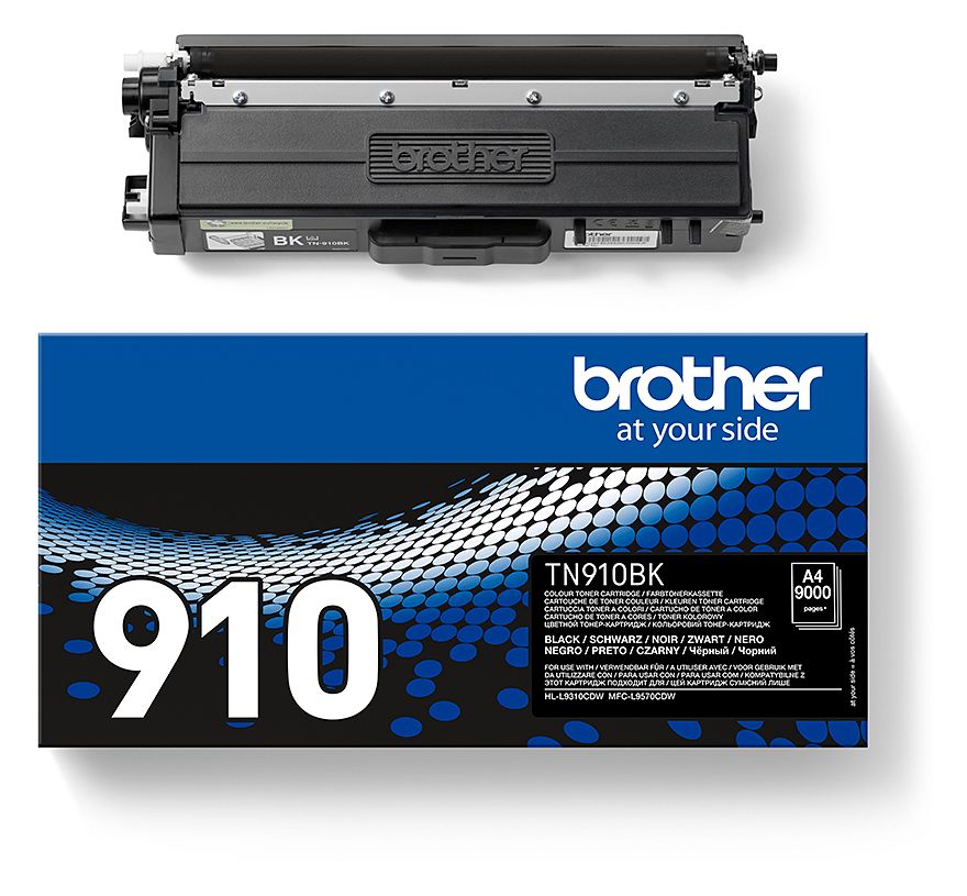 TN-910BK originale Druckerpatronen Schwarz 