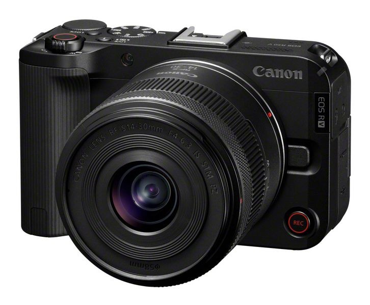 EOS R50 V Kit 14-30 mm 25,5 MP MILC 7,5 cm WLAN Bluetooth  (Schwarz) 