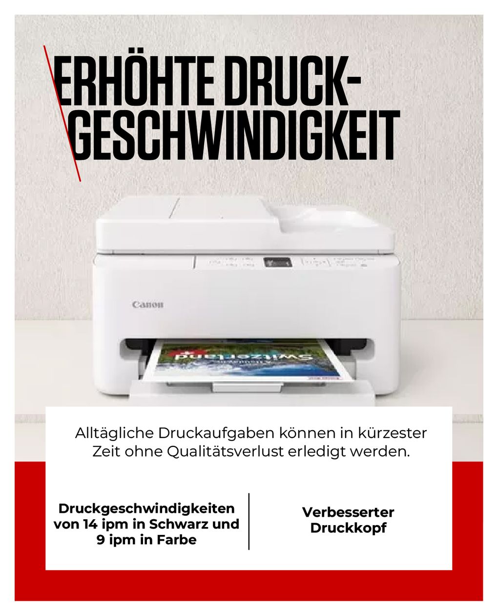 PixmaTS7550i All in One A4 Tintenstrahl Drucker 1200 x 1200 DPI 