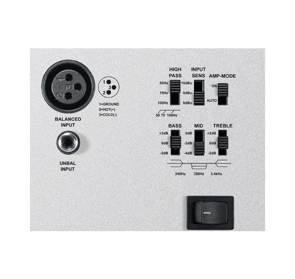 AM5 80 W 2-Wege Lautsprecher  (Schwarz) 