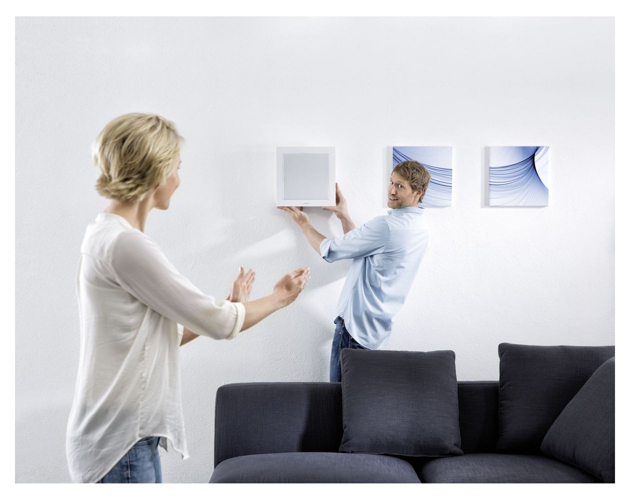 Atelier OnWall 3 2-Wege Lautsprecher  (Weiß) 