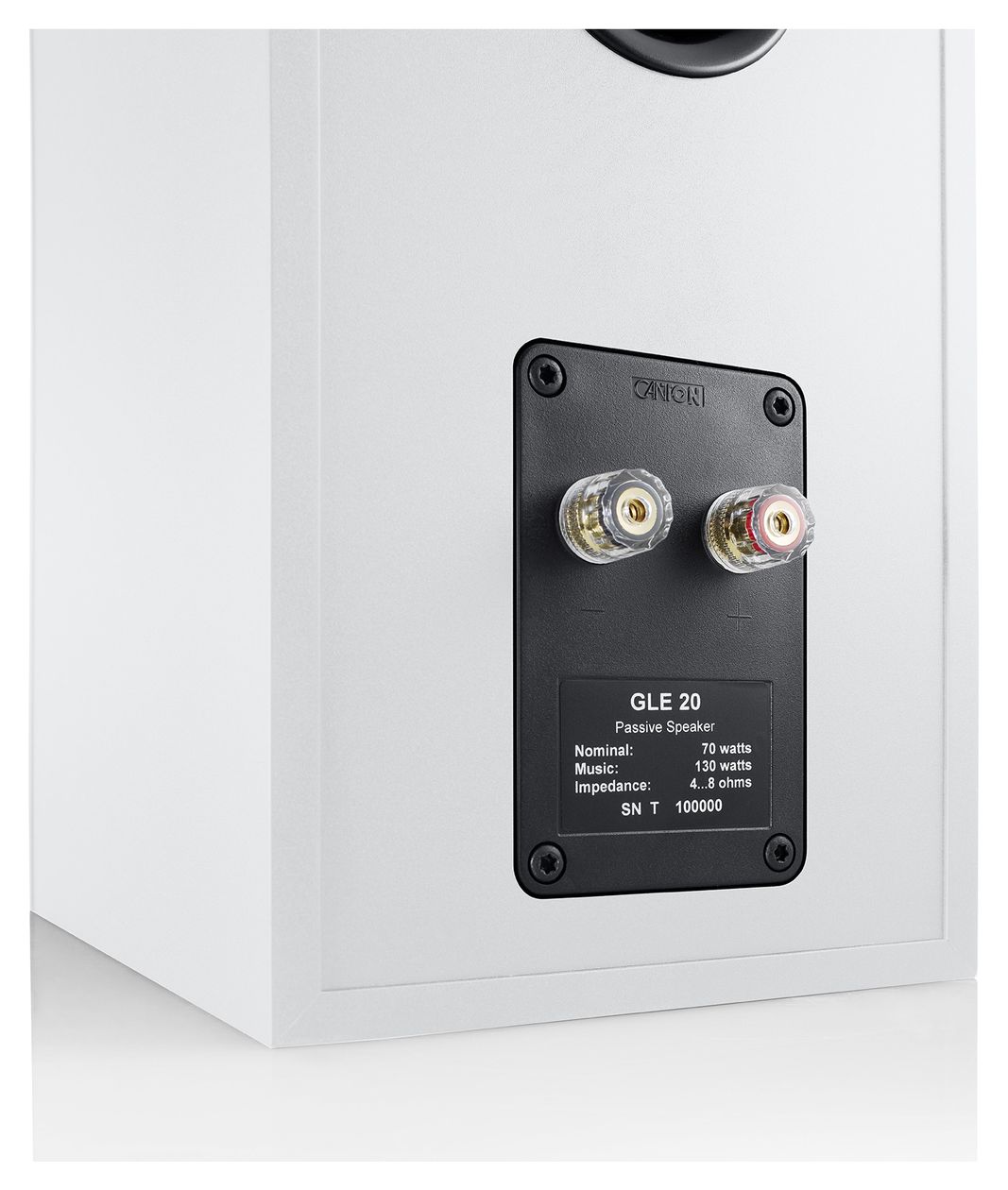 GLE20 Regal Lautsprecher 70 W 2-Wege Lautsprecher  (Weiß) 