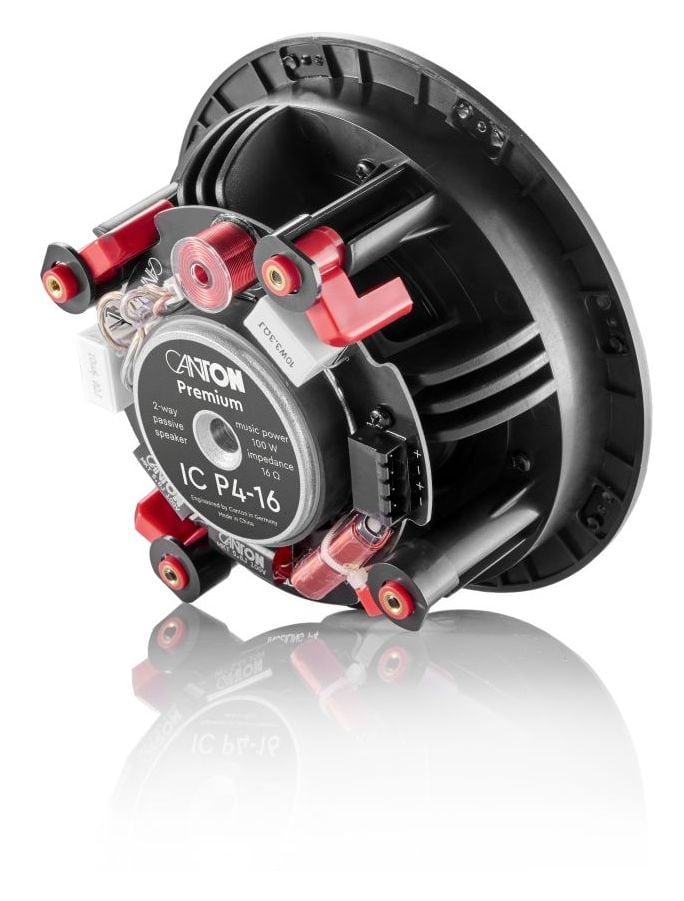 InCeiling P4-16 50 W 2-Wege Lautsprecher  (Schwarz) 