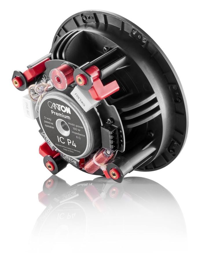 InCeiling P4 50 W 2-Wege Lautsprecher  (Schwarz) 