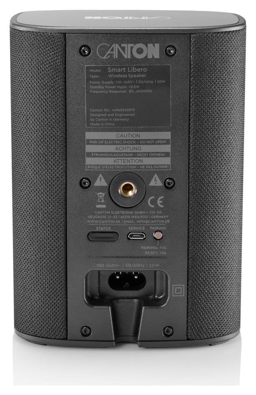 Smart Libero 70 W 2-Wege Lautsprecher  (Schwarz) 