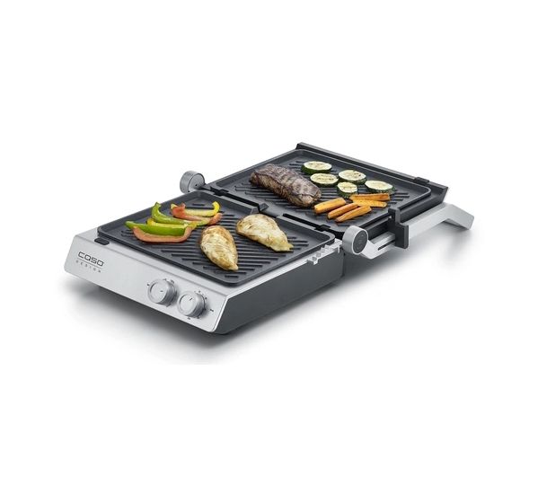 2837 SteakChef Kontaktgrill 2400 W  (Schwarz, Silber) 