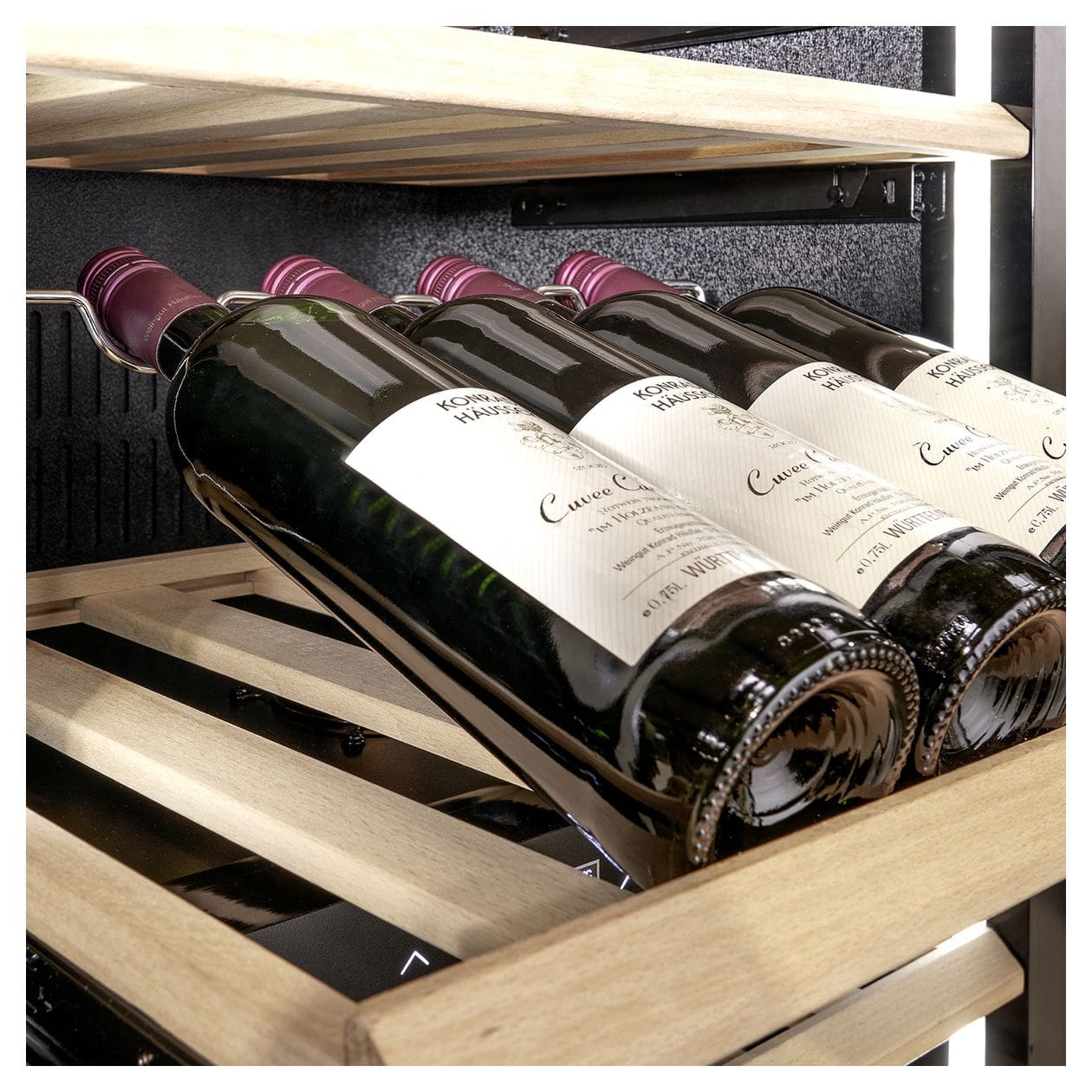 WineDeluxe WD60 Weinkühler Integriert EEK: F 1 Zonen 60 Flasche(n) 