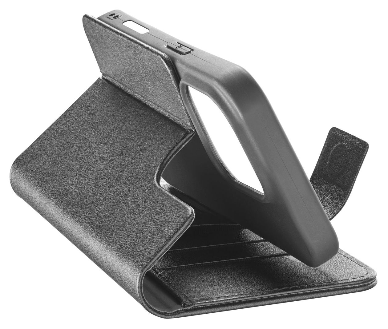 Book Agenda Folio für Apple iPhone 16 Pro  (Schwarz) 