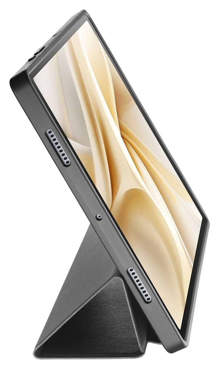 Compact Folio aus Kunstleder für Samsung Galaxy Tab A11+ bis 27,9 cm (11") Stoßfest, Kratzresistent (Schwarz) 
