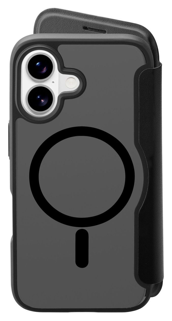 Daily Mag Folio für Apple iPhone 17  (Schwarz) 