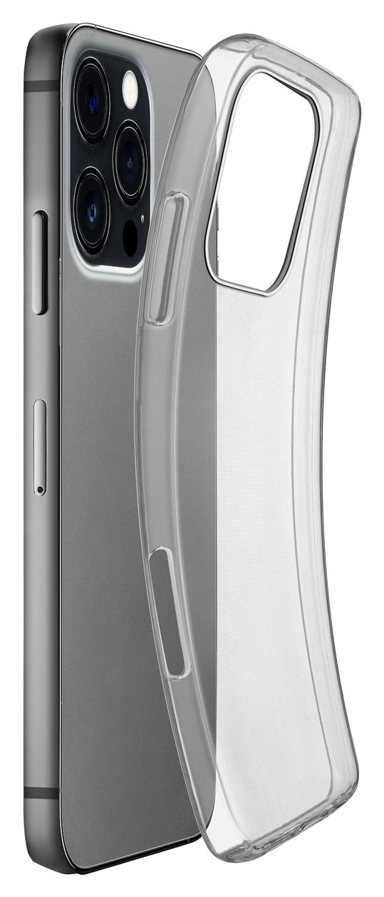 Fine Cover für Apple iPhone 16 Pro  (Transparent) 