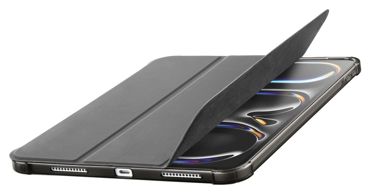 Folio Folio aus Kunstleder für Apple iPad Pro 11" bis 27,9 cm (11") (Schwarz) 