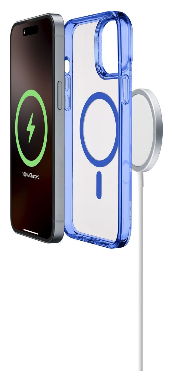Iconic Mag Cover für Apple iPhone 16 Pro Max  (Blau) 