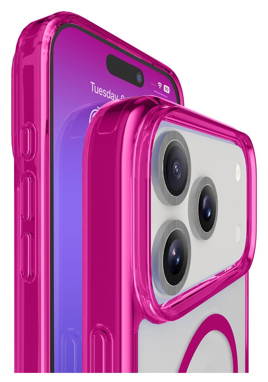 Iconic Mag Cover für Apple iPhone 17 Pro  (Pink) 