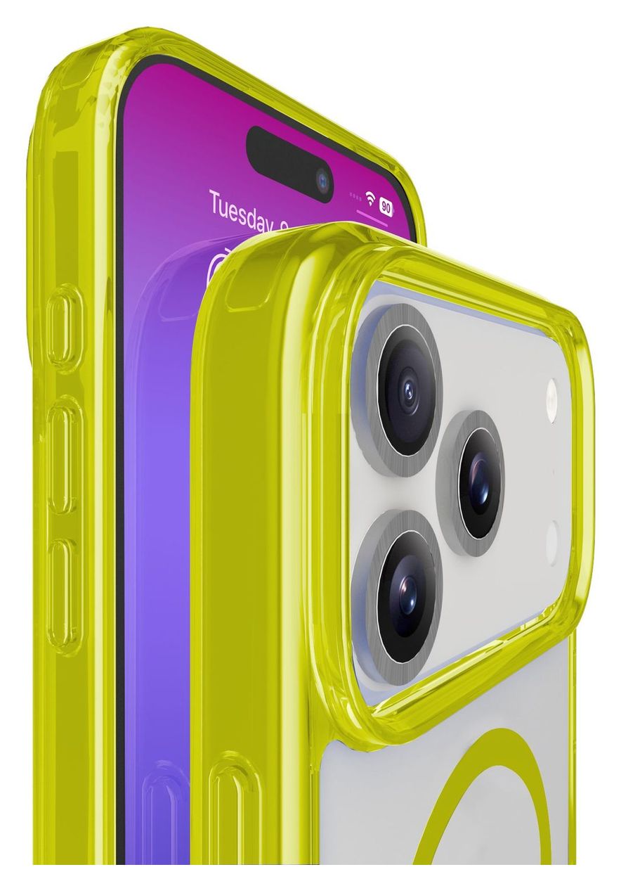 Iconic Mag Cover für Apple iPhone 17 Pro  (Limette) 