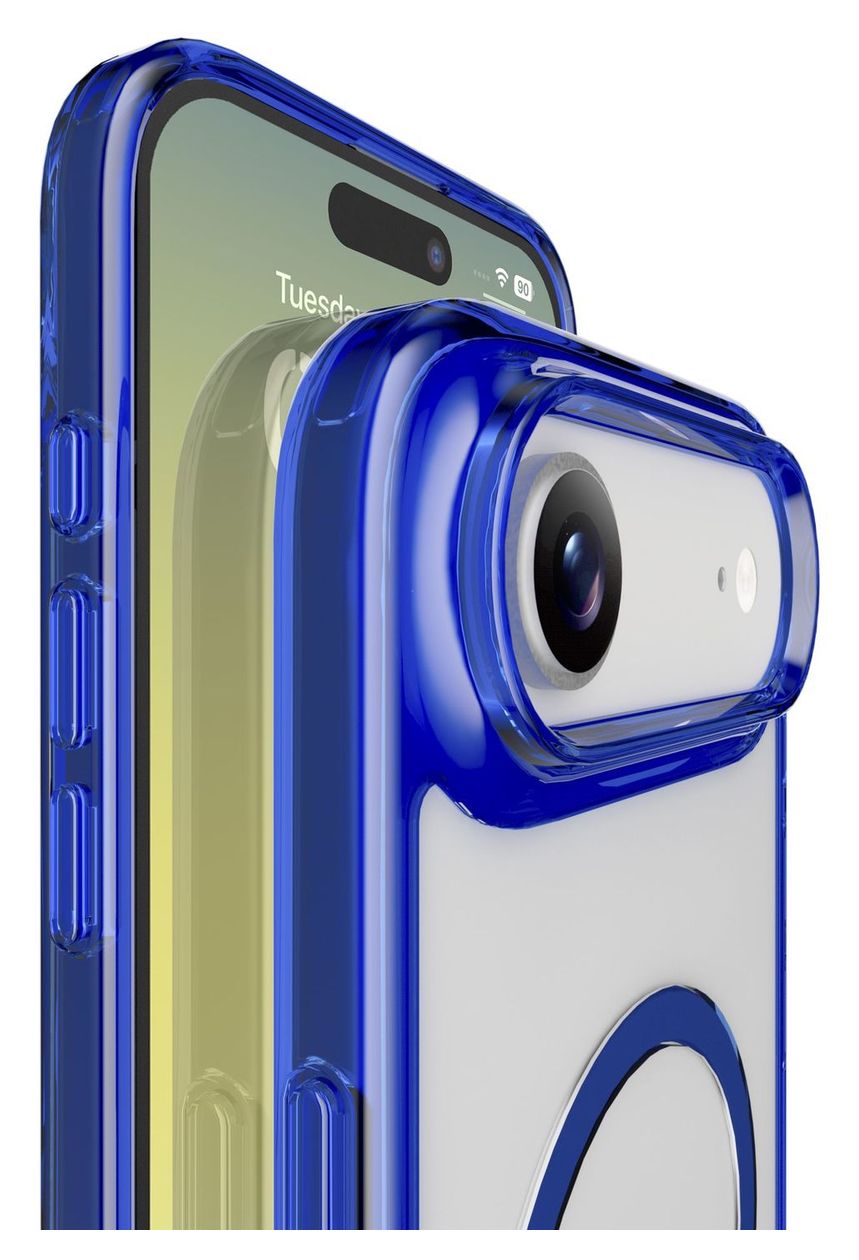 Iconic Mag Cover für Apple  (Blau) 