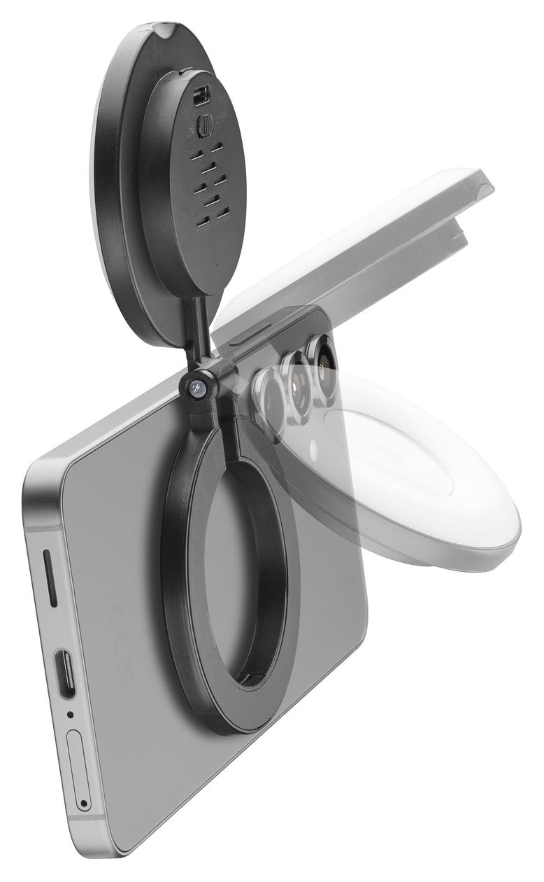 Magnetic Ring Light Magnetischer Ring 60 mm Universal  (Schwarz) 