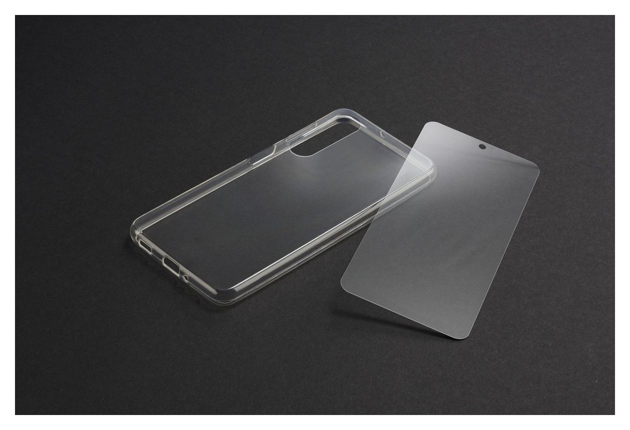 Protection Kit Cover für Samsung Galaxy S25 Edge  (Transparent) 