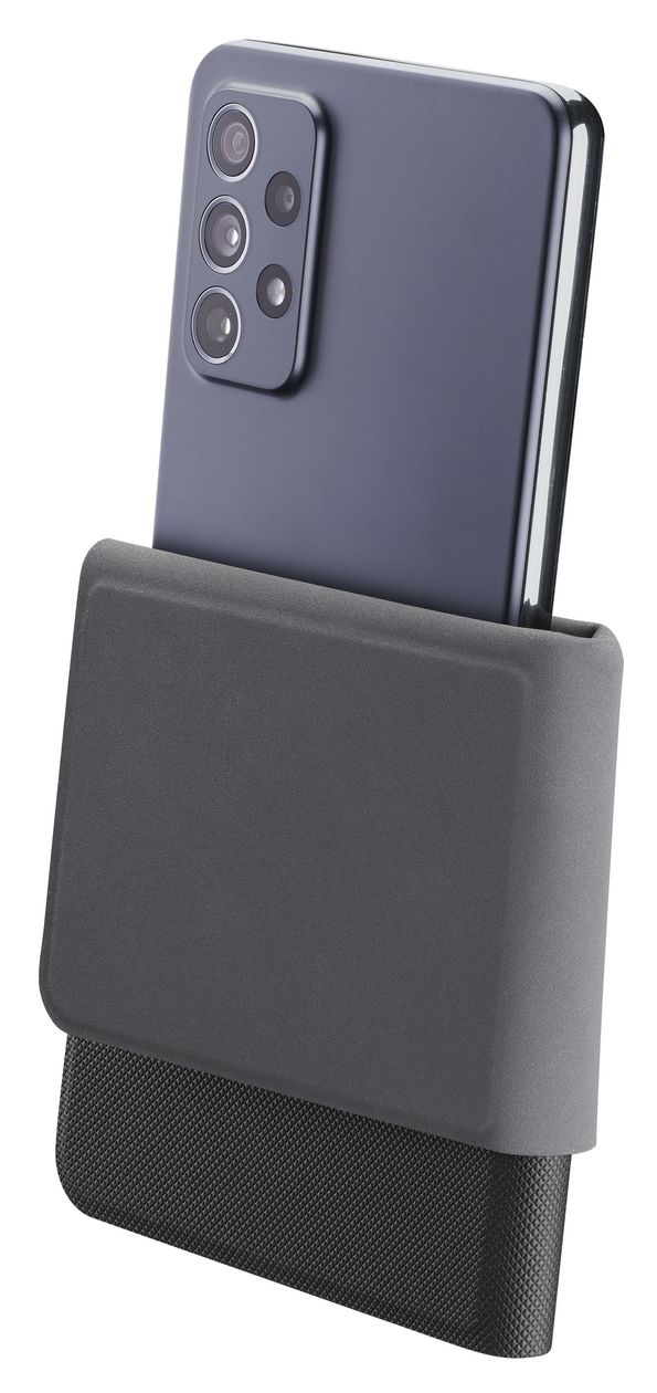 Slide & Click L Folio für Universal Max 75 mm x 150 mm  (Schwarz) 