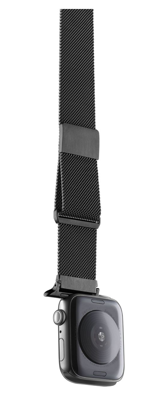Steel Band Armband 0 mm Apple Watch 42/44/45/49 mm  (Schwarz) 