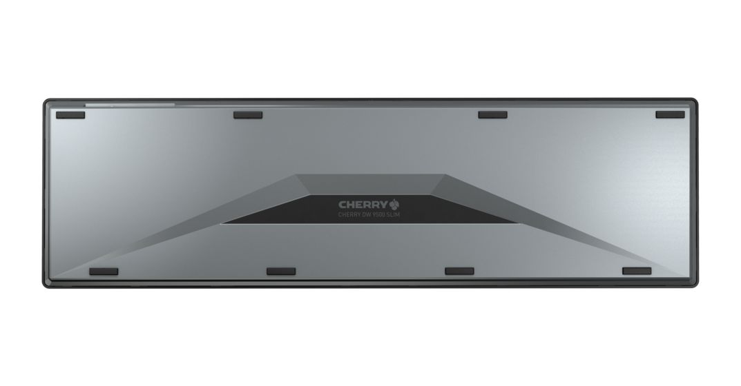 DW9500 Slim Universal Tastatur RF Wireless + Bluetooth 2.4 - 2.4835 GHz  (Schwarz, Grau) 