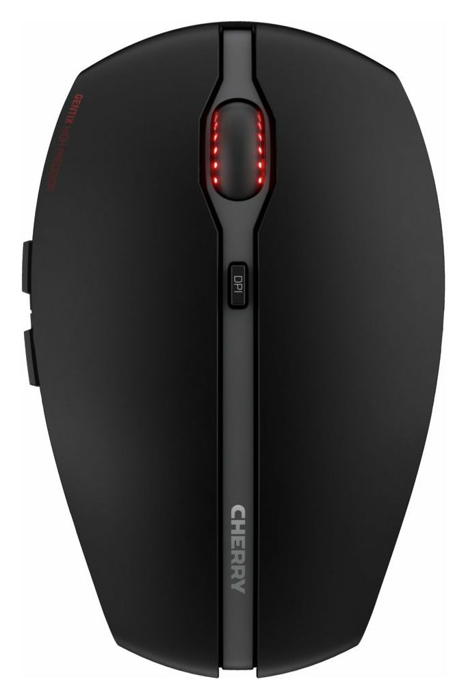 Gentix Desktop Heimbüro Tastatur RF Wireless 2.4 GHz  (Schwarz) 