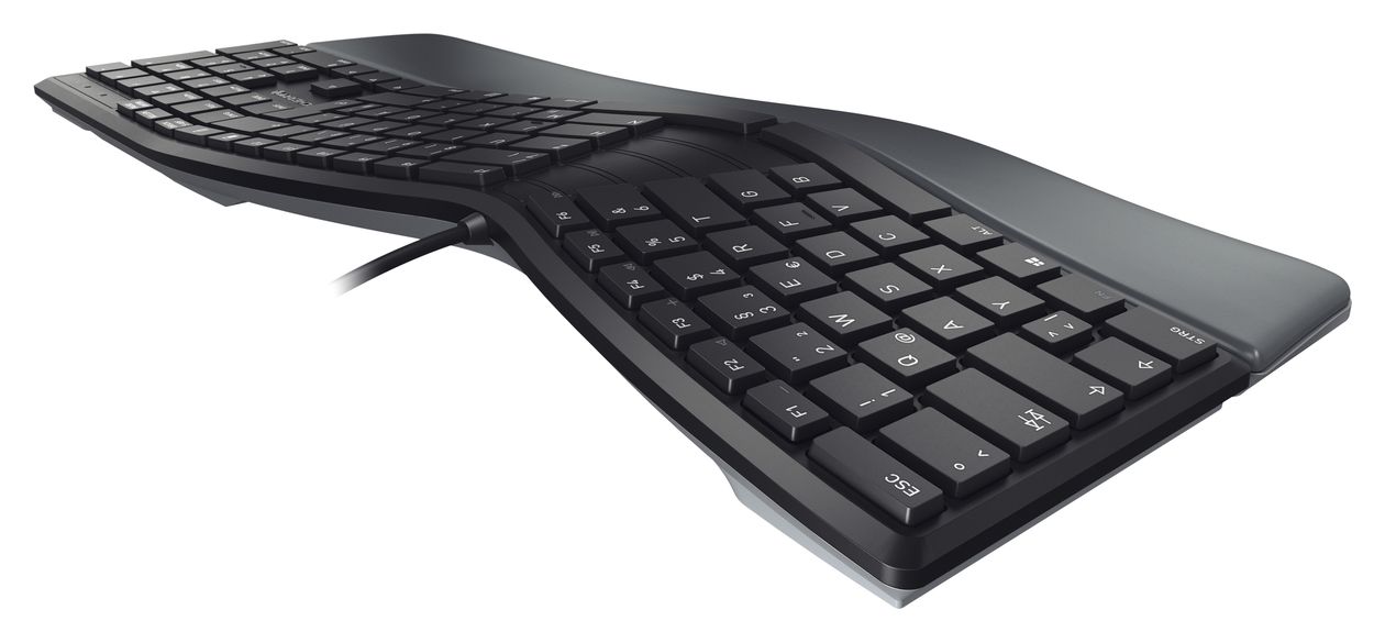 KC4500 Ergo Universal Tastatur USB  (Schwarz) 