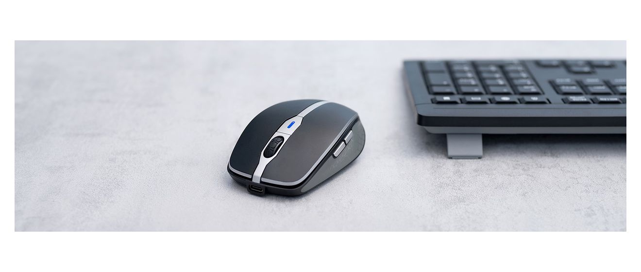 MW9100 2400 DPI Büro Maus  (Schwarz) 