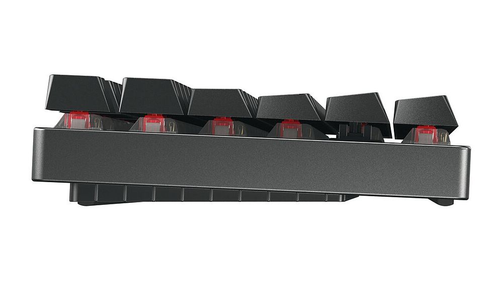 MX8.2 TKL Wireless RGB RGB-LED Gaming Tastatur USB + RF Wireless + Bluetooth 2.4 GHz  (Schwarz) 