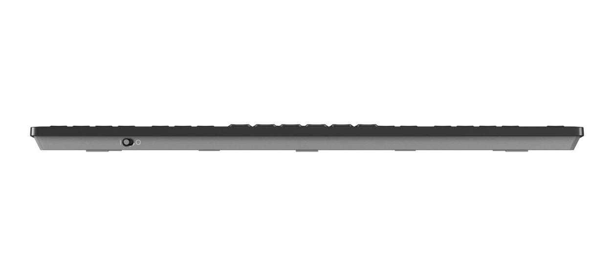 Stream Desktop Comfort Heimbüro Tastatur RF Wireless 2.4 GHz  (Schwarz) 