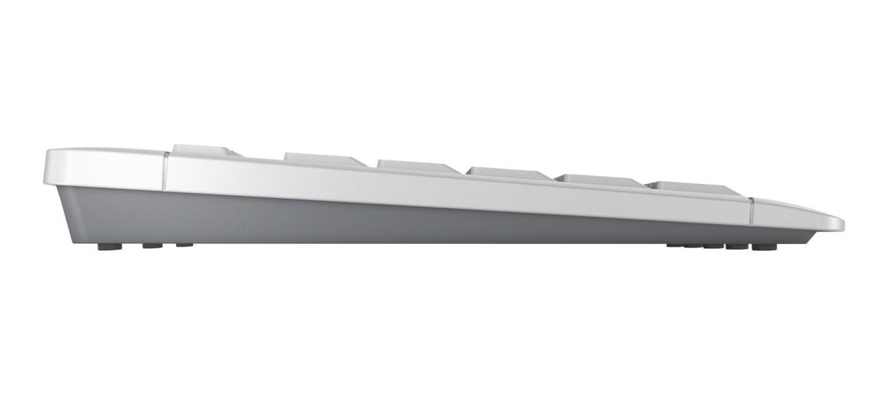 Stream Desktop Comfort Heimbüro Tastatur RF Wireless 2.4 GHz  (Weiß) 