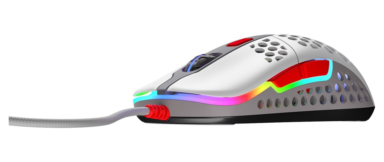 M42 RGB 16000 DPI Gaming Maus Optisch  (Mehrfarbig) 