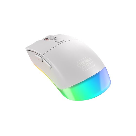 M50 Wireless 12000 DPI Gaming Maus Optisch  (Weiß) 