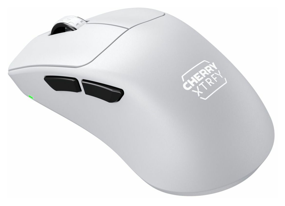M64 Pro Wireless 26000 DPI Gaming Maus  (Schwarz, Weiß) 