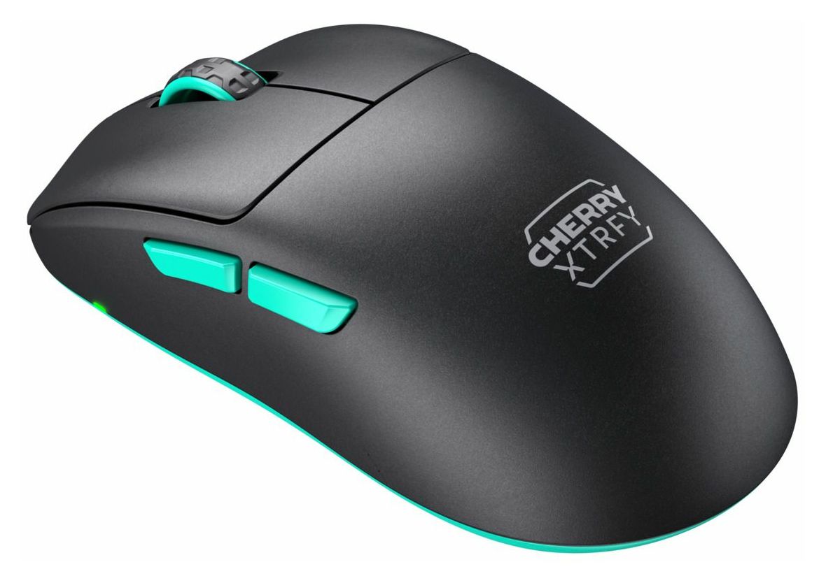 M68 Wireless 26000 DPI Gaming Maus  (Schwarz, Türkis) 