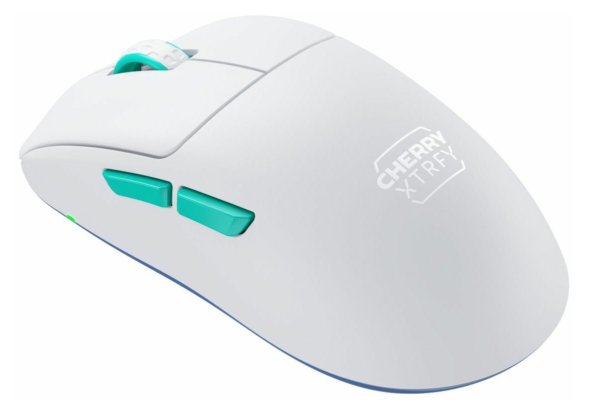 M68 Wireless 26000 DPI Gaming Maus (Blau, Türkis, Weiß) 