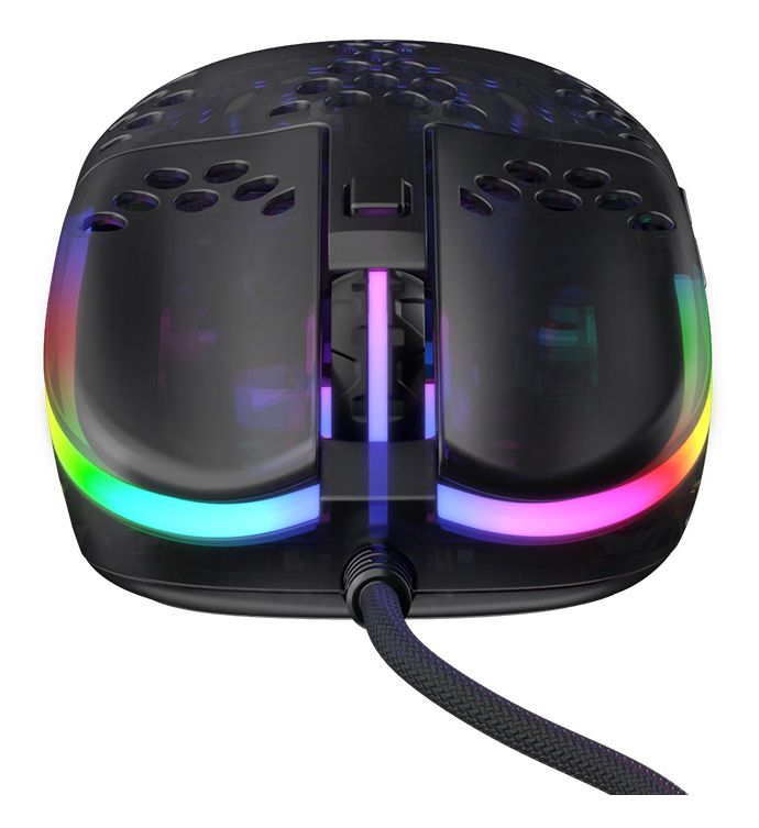 MZ1 RGB 16000 DPI Gaming Maus Optisch  (Schwarz) 