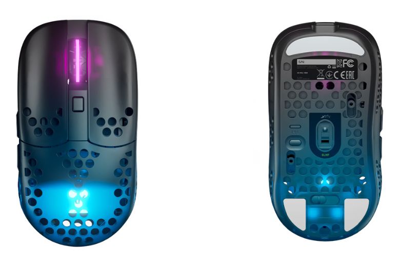 MZ1 RGB Wireless Gaming Maus Optisch  (Schwarz) 