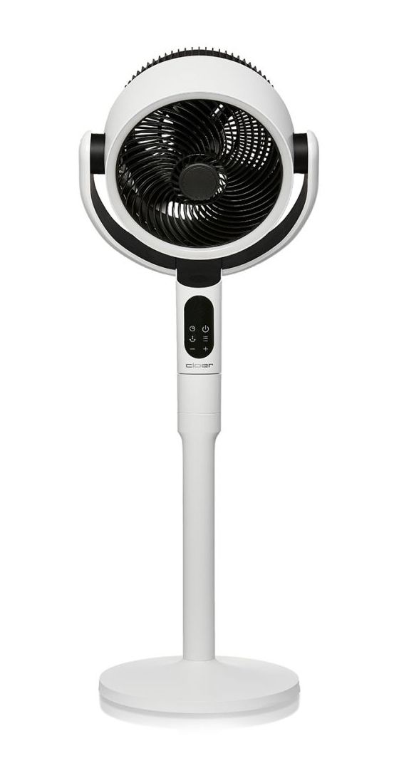 FA2001 Ventilator Stand 23 dB  (Schwarz, Weiß) 