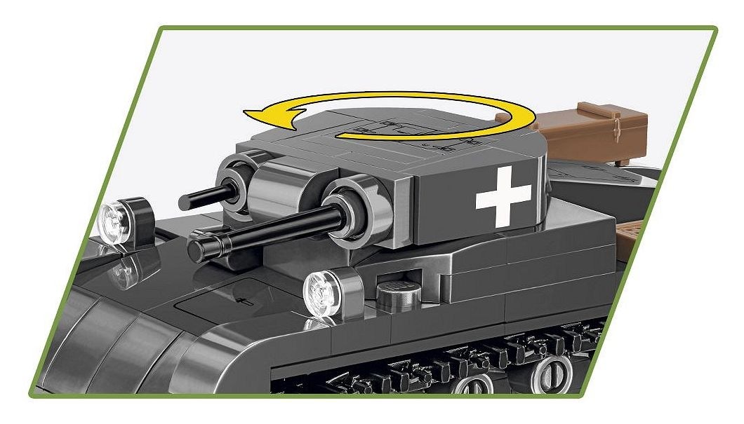 Panzer II Ausf. A Bauset 250 Teile  (Schwarz) 