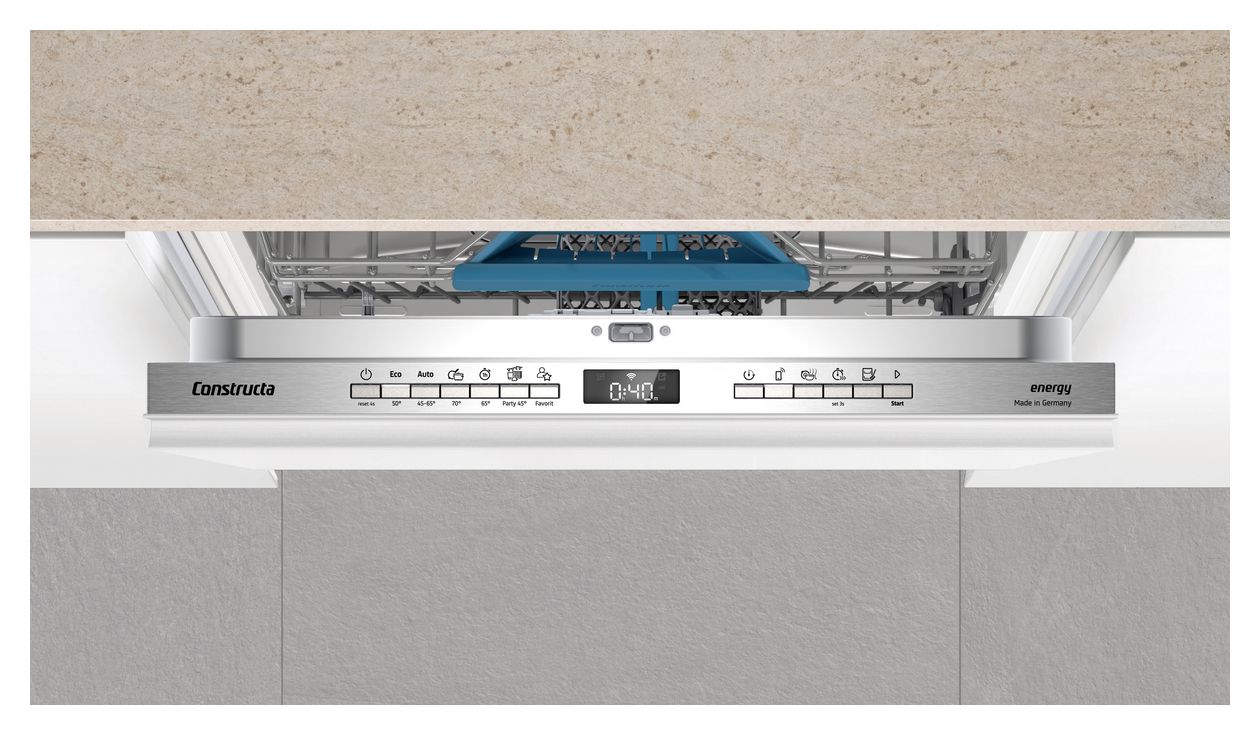 CB6VX01HBD 60 cm Geschirrspüler vollintegriert (ohne Front) Sehr leise 13 Maßgedecke aquaStop Funktion Wärmetauscher 