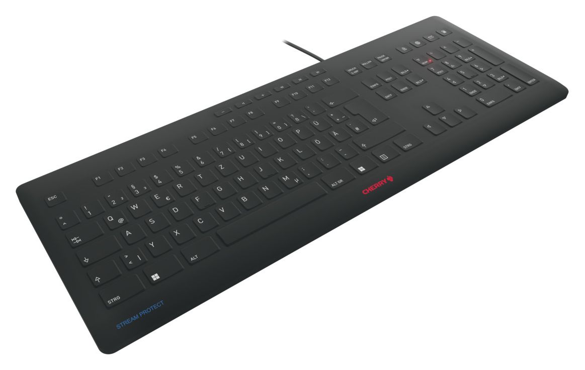 Stream Universal Tastatur USB  (Schwarz) 